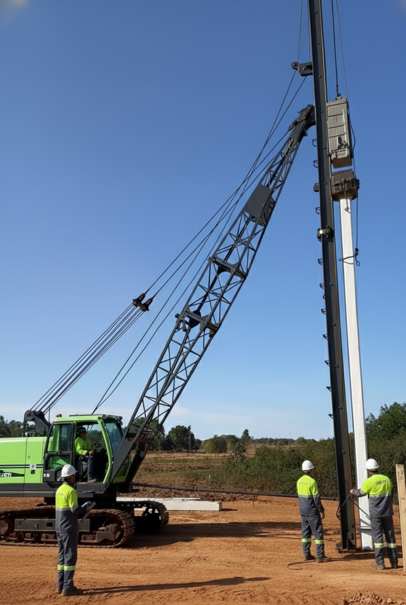 Fundações em Estacas Pré-Moldadas