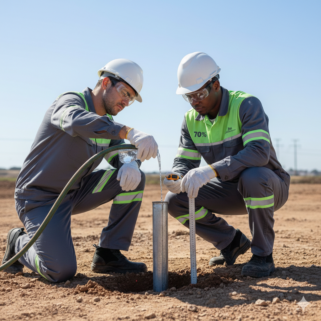 Ensaio de Infiltração