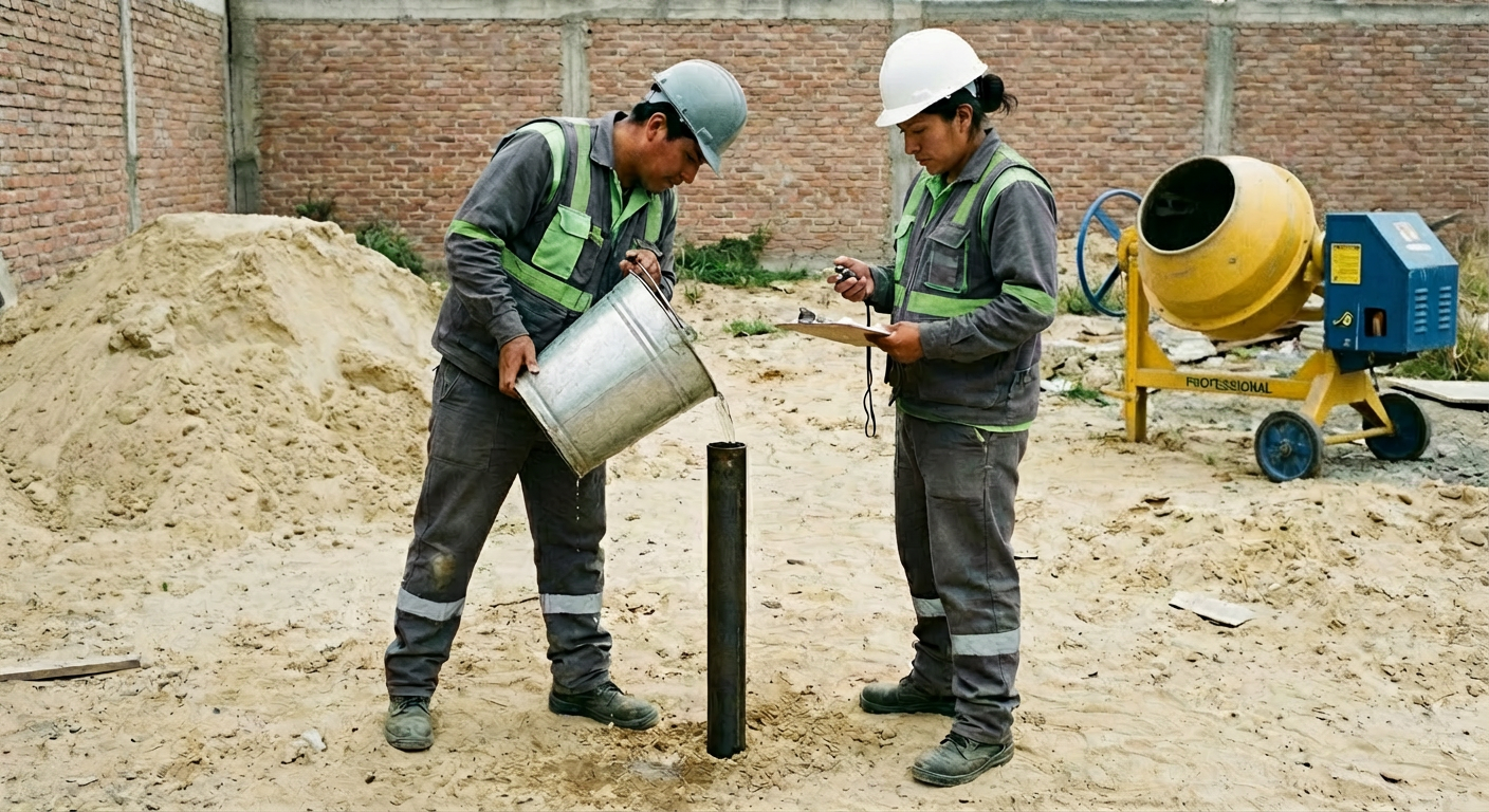 Investigação de solo para fundações