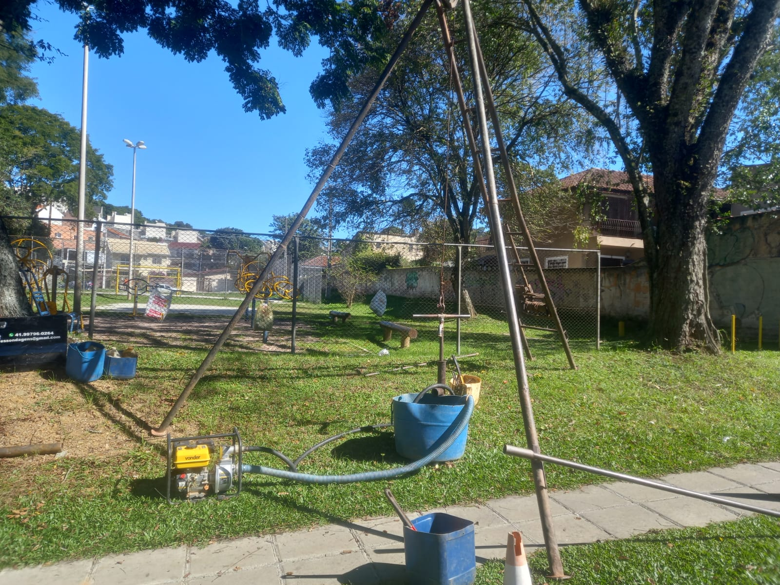 Investigação de solo para fundações